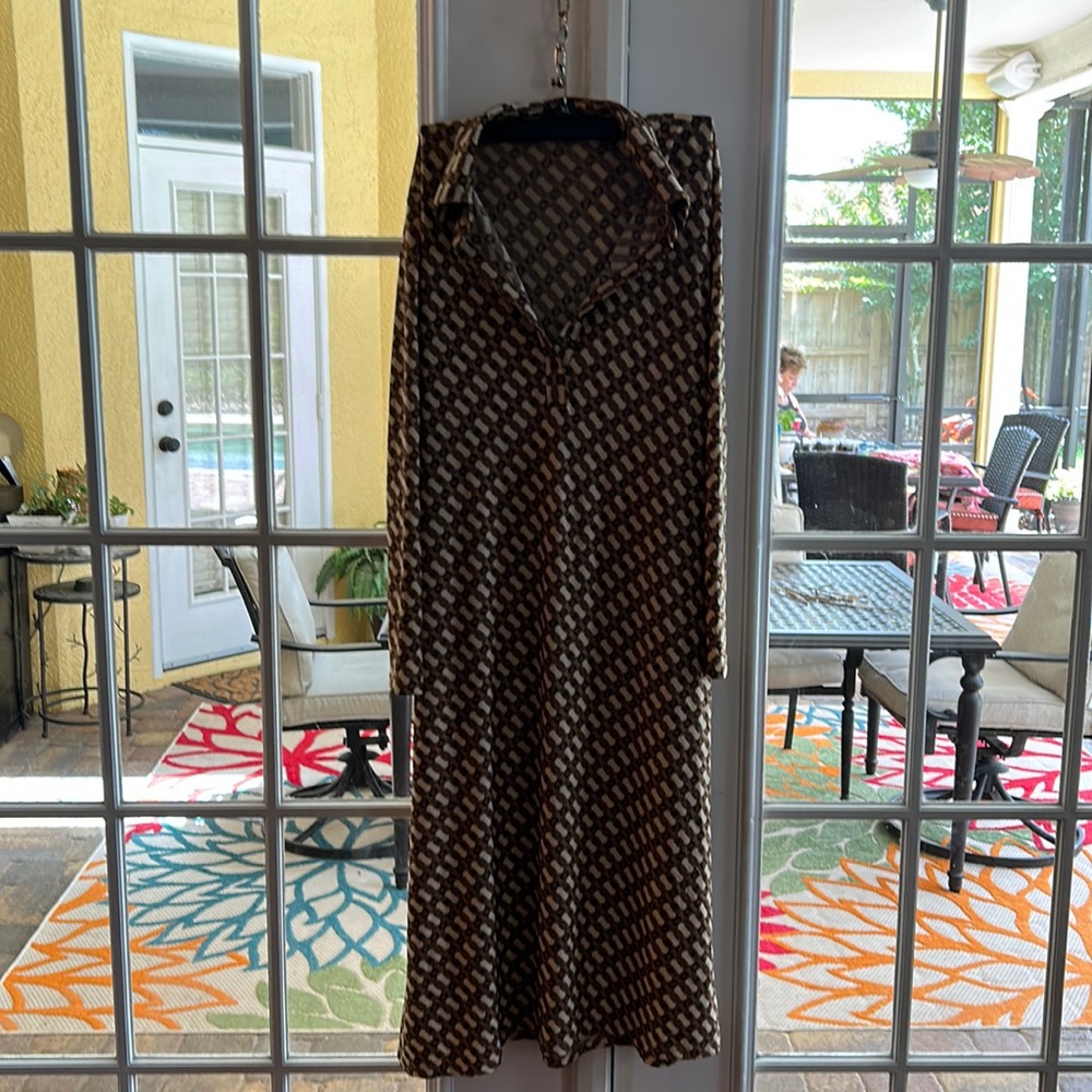 8019 Sharagano Paris size M dress